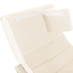 Tectake Schommelstoel Onda, Beige 14 Tectake Schommelstoel Onda, Beige -LeenBakker Winkel 2a1cc27eace34aebb11d4e3001488fbb