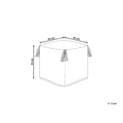 MONEASA - Poef - Meerkleurig - Katoen 12 MONEASA - Poef - Meerkleurig - Katoen -LeenBakker Winkel 2a8ecc2f893c464f88eefc411d75f412