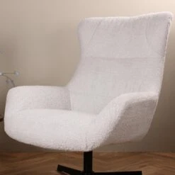 DS4U - Luka Draaifauteuil - Wit -LeenBakker Winkel 2aadc4e1ec024dee92722c77623a5e0b