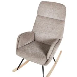 KVELIA - Schommelstoel - Taupe - Polyester 18 KVELIA - Schommelstoel - Taupe - Polyester -LeenBakker Winkel 2ae5fbede2fe40818e0a3c9c666fe237