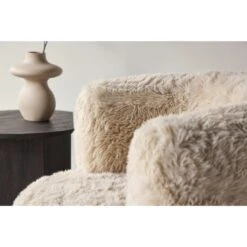 Svea - Sofia Fauteuil - Fake Fur - Off White -LeenBakker Winkel 2b4eaa9d5c5e4d5dbe61282c6bd16331