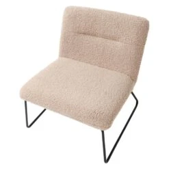 COTULLA - Fauteuil - Beige - Bouclé 20 COTULLA - Fauteuil - Beige - Bouclé -LeenBakker Winkel 2bfe1b90091149b8a4707b2a10b806c1