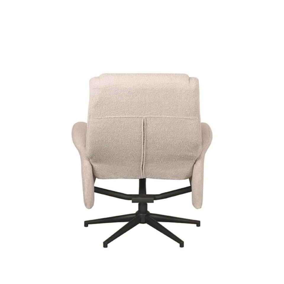 LABEL51 Fauteuil Bergen - Naturel - Boucle 5 LABEL51 Fauteuil Bergen - Naturel - Boucle - Afbeelding 3