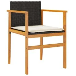 VidaXL - Tuinstoelen - Kussens - Zwart - Poly Rattan - 2 Stuks - 55x55x78 Cm 16 VidaXL - Tuinstoelen - Kussens - Zwart - Poly Rattan - 2 Stuks - 55x55x78 Cm -LeenBakker Winkel 2cd20d32693e45f3b24049db50edffdb