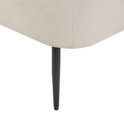 ARCEY - Chaise Longue - Wit/Oranje - Fluweel -LeenBakker Winkel 2ceb8719d4c34278b48117e4c7c60d11