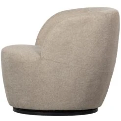 WOOOD Serra Draaifauteuil - Geweven Stof - Zand - 75x70x69 -LeenBakker Winkel 2d37cf98afaf40c4b17925bbf4002f1b