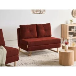 JERSLEV - 2-zits Slaapbank - Rood - Stof 12 JERSLEV - 2-zits Slaapbank - Rood - Stof -LeenBakker Winkel 2dcb5af8a27b4a9785ec65c9e7101fb4