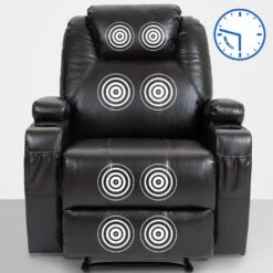 CLP Fauteuil Galena Zwart Frame - Kunstleer - Bruin -LeenBakker Winkel 2e11870467b24d9ab09765e4c59f9570