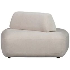 WOOOD Sterck Fauteuil - Polyester - Zand - 118x102x41 -LeenBakker Winkel 2e4610c9c54d480b9883ff253ab30fa1