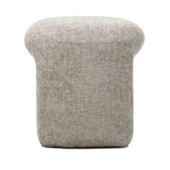 Poef Stof/Textiel Taupe - 47x42x42cm - Raven -LeenBakker Winkel 2e7e2d76cfc248a1b94f9fcbfff76986