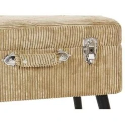 MALLARD - Hocker - Lichtbruin - Corduroy -LeenBakker Winkel 2f1903b3e6fe4b5192f7bf91f7fdb6ba