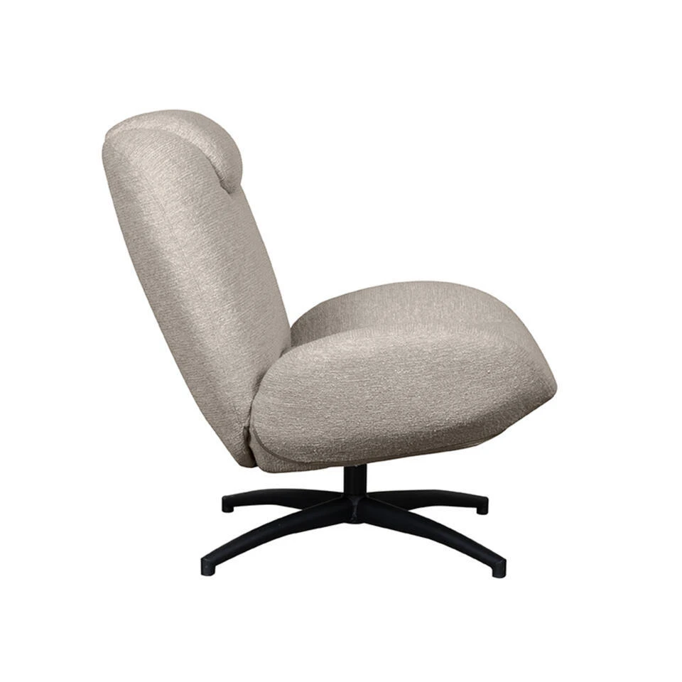 LABEL51 Fauteuil Clayton - Taupe - Stof 6 LABEL51 Fauteuil Clayton - Taupe - Stof - Afbeelding 4
