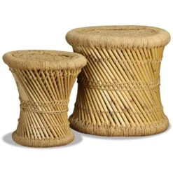 VidaXL Krukken 2 St Bamboe En Jute -LeenBakker Winkel 2f57e8b8295c4c5485086c8130be3de4