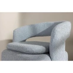 Svea - Teno Draaibare Fauteuil - Boucle - Lichtblauw -LeenBakker Winkel 2f89f1fff2d342ec85b788397d31f3c7