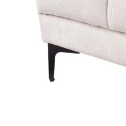 ALNES - Ottomaan - Gebroken Wit - Polyester -LeenBakker Winkel 3006d7298614449d885bf8547977eb0d