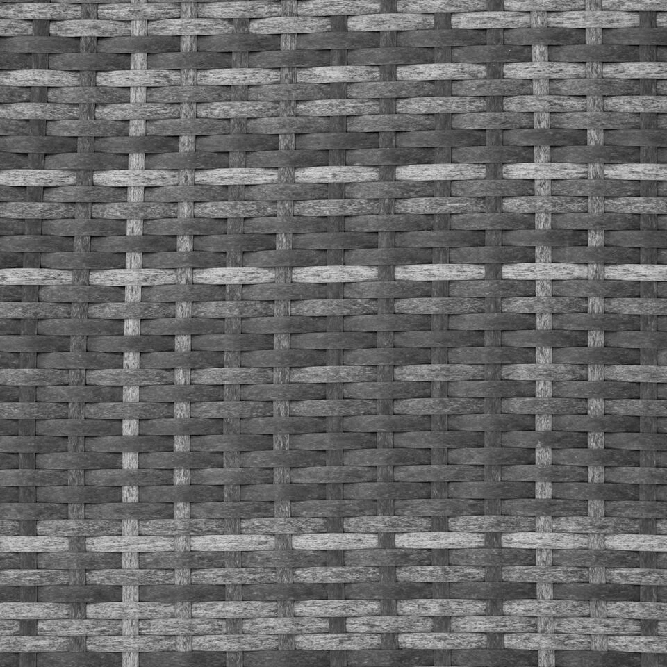 Tectake 2 Wicker Tuinstoelen Met 4 Kussenhoezen , Grijs/lichtgrijs 8 Tectake 2 Wicker Tuinstoelen Met 4 Kussenhoezen , Grijs/lichtgrijs - Afbeelding 6