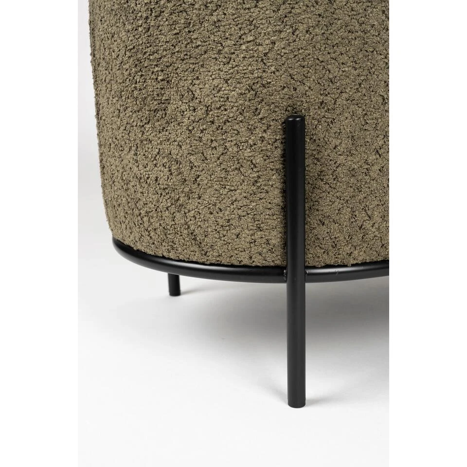 Housecraft Living Boz Hocker/ Bankje Groen 7 Housecraft Living Boz Hocker/ Bankje Groen - Afbeelding 5