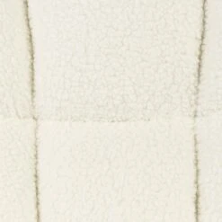 OULU - Schommelstoel - Wit - Bouclé -LeenBakker Winkel 3039fbc9404e4528b65097e40af951de