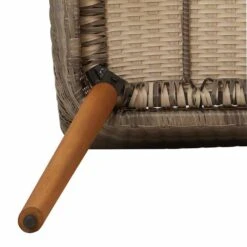 VidaXL - Tuinstoel - Zwart - Poly Rattan - 55 X 62.5 X 82cm -LeenBakker Winkel 30b13ae99bd04eeca05541b6ba54842a