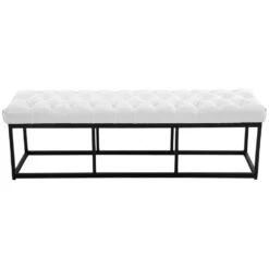 CLP 2-zits Bankje Amun 150 Cm - Wit 8 CLP 2-zits Bankje Amun 150 Cm - Wit -LeenBakker Winkel 30bf4979e4544270a49835895b786b8e