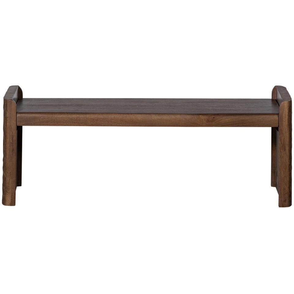 BePureHome WOOOD Prop Bankje - Hout - Warm Bruin - 40x120x45 6 BePureHome WOOOD Prop Bankje - Hout - Warm Bruin - 40x120x45 - Afbeelding 4