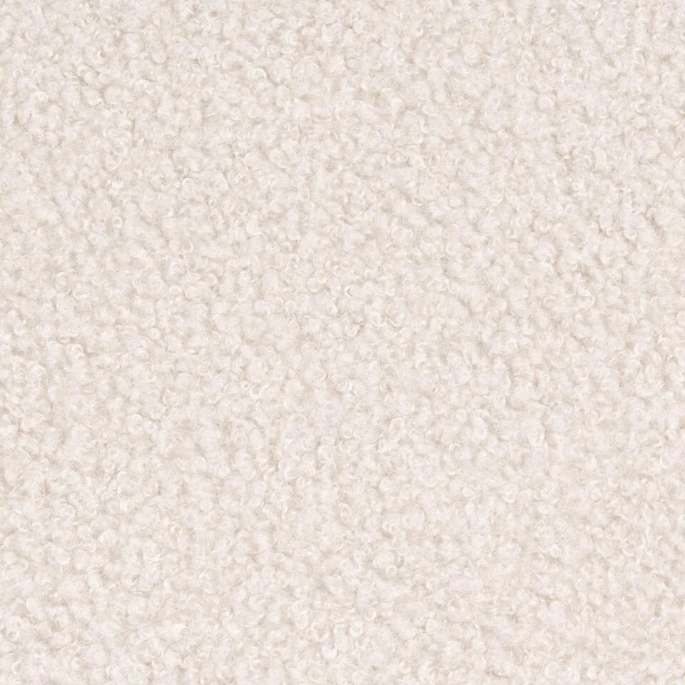 EIBY - Fauteuil - Beige - Bouclé 13 EIBY - Fauteuil - Beige - Bouclé - Afbeelding 11