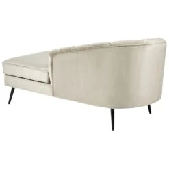 ALLIER - Chaise Longue - Beige - Linkerzijde - Fluweel -LeenBakker Winkel 36988160df9b4d80b317551e5a8b5d3c