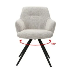 Eetkamerstoel Stof Beige - Zithoogte 49cm - 65x61x83cm - Doreen - Set Van 2 -LeenBakker Winkel 3740648071fa4026b51b4f0fdd03b029