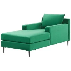 GUERET - Chaise Longue - Groen - Symmetrisch - Fluweel 15 GUERET - Chaise Longue - Groen - Symmetrisch - Fluweel -LeenBakker Winkel 376289c2188a4c3ba568315b5790c62c