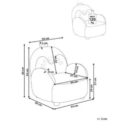 FYN - Kinderfauteuil - Grijs - Bouclé -LeenBakker Winkel 37a481b0d12a4c2aba0dc8faa91700d9