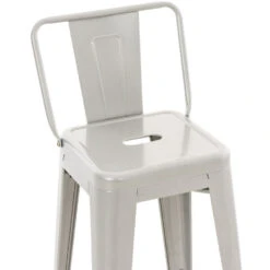 CLP Barkruk Mason Natura Frame - Metaal - Zilver -LeenBakker Winkel 37bdf9777212496a8341c394076203ed