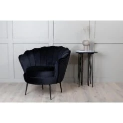 Svea - Rano Fauteuil - Velvet - Zwart 10 Svea - Rano Fauteuil - Velvet - Zwart -LeenBakker Winkel 37cacdaaa17b44618bced7d65ee3fb30