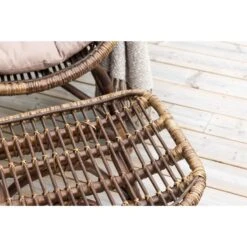 Svea - Leila Loungestoel - Donker Walnoot - Rattan -LeenBakker Winkel 37f3fe14d3dd4ba0aebbc752d7786f82