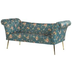 NANTILLY - Chaise Longue - Blauw - Symmetrisch - Fluweel 16 NANTILLY - Chaise Longue - Blauw - Symmetrisch - Fluweel -LeenBakker Winkel 383c8ba302e94666a068b76e1564896f