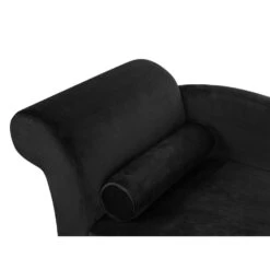 LUIRO - Chaise Longue - Zwart - Linkerzijde - Fluweel 21 LUIRO - Chaise Longue - Zwart - Linkerzijde - Fluweel -LeenBakker Winkel 38d843b247bf4e568a68f2eeedc06a60