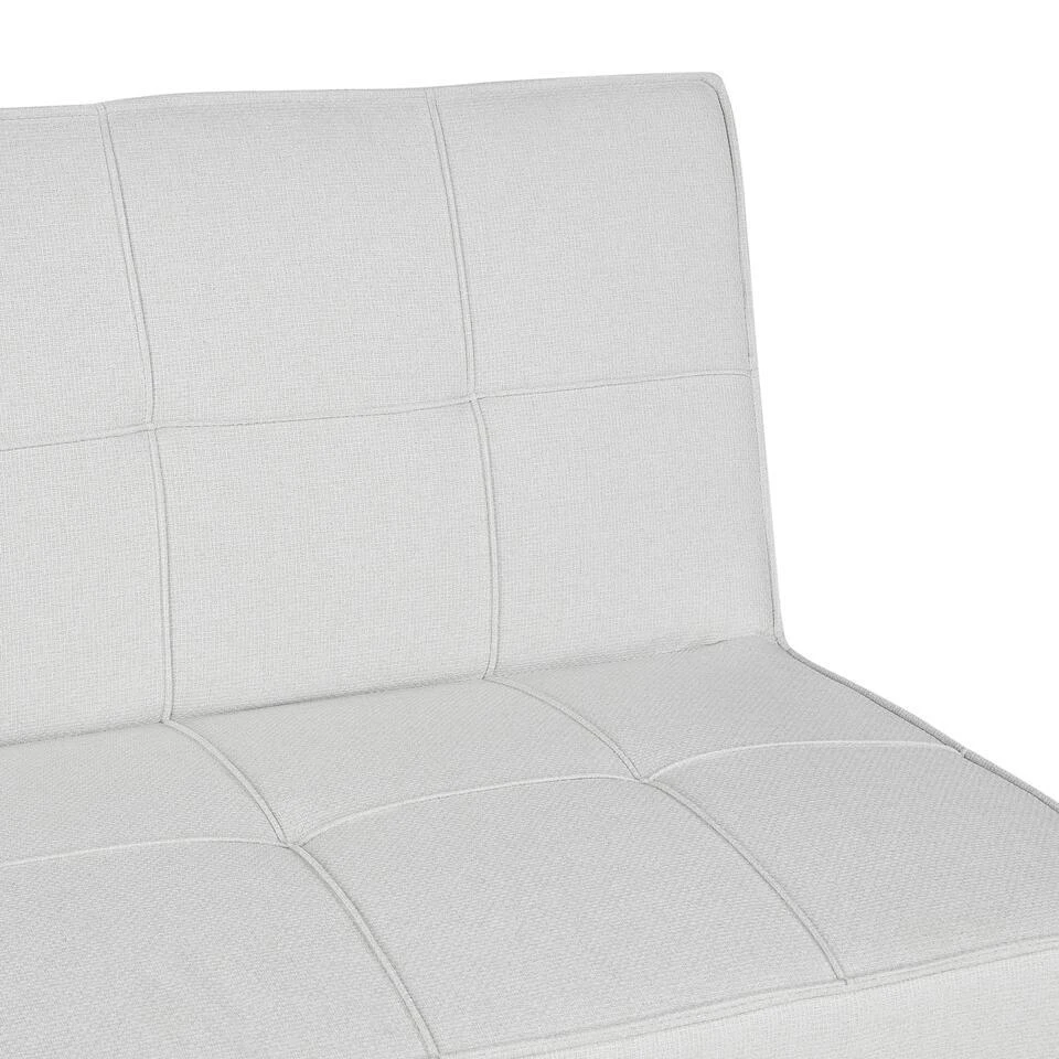 HASLE - Slaapbank 3-zits - Lichtgrijs - Polyester 13 HASLE - Slaapbank 3-zits - Lichtgrijs - Polyester - Afbeelding 11