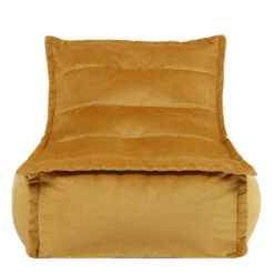Icon Zitzak Lounger Dolce - Fluwelen Zitzak - Geel -LeenBakker Winkel 3941343bde7b494092af3db692f7c601