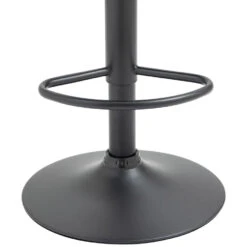 CLP Set Van 2 Barkruk Braga Zwart Frame - Fluweel - Grijs -LeenBakker Winkel 399524c4d9f04d23aff7e23254868cde