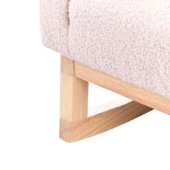 NORBY - Schommelstoel Voor Kinderen - Pastelroze - Bouclé -LeenBakker Winkel 39e61a59ce21420ea29dc3442fe805d6