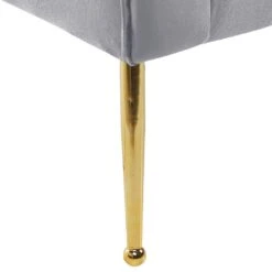 NANTILLY - Chaise Longue - Grijs - Symmetrisch - Fluweel 20 NANTILLY - Chaise Longue - Grijs - Symmetrisch - Fluweel -LeenBakker Winkel 39fc4ef35dd74fdaaff758420f5f1fe4