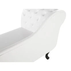 NIMES - Chaise Longue - Wit - Rechterzijde - Kunstleer 22 NIMES - Chaise Longue - Wit - Rechterzijde - Kunstleer -LeenBakker Winkel 3a133e03364246c9a95f9380f0db6a51