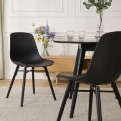 Nolon Nena-Pip Eetkamerstoel Zwart - Zwarte Houten Poten 17 Nolon Nena-Pip Eetkamerstoel Zwart - Zwarte Houten Poten -LeenBakker Winkel 3a6a47b0a75e484faba8af8798ef66f4