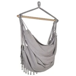 BONEA - Hangstoel - Lichtgrijs - Katoen -LeenBakker Winkel 3a9db06cd7044653817af041da91b871