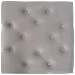 VidaXL Kruk 60x60x36 Cm Fluweel Donkergrijs -LeenBakker Winkel 3c34ada264de4eafacb0cc2853dbf1e8