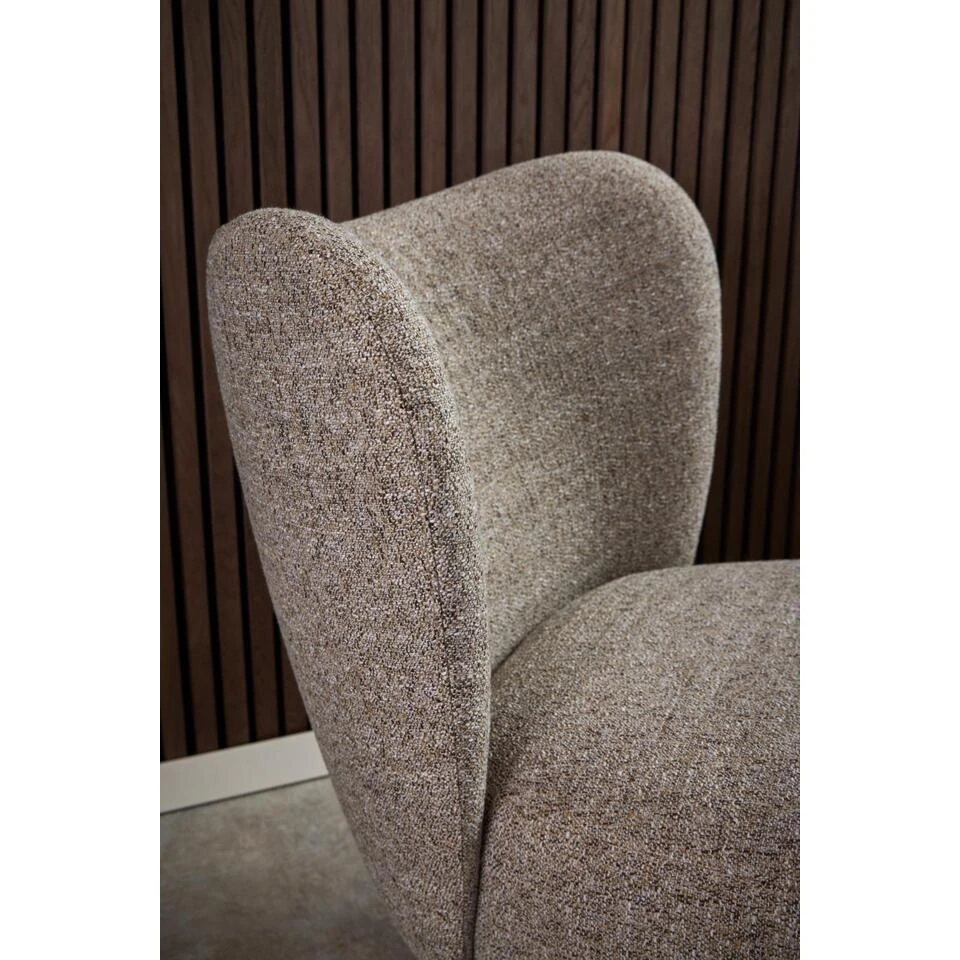 Fauteuil Lichtbruin Stof - Zithoogte 45cm - Ellie 9 Fauteuil Lichtbruin Stof - Zithoogte 45cm - Ellie - Afbeelding 7