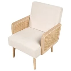 HOJBY - Fauteuil - Lichtbeige - Polyester -LeenBakker Winkel 3cd07f05001343dda5f185141cd4f586