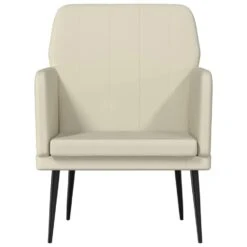 VidaXL Fauteuil 61x78x80 Cm Kunstleer Crèmekleurig 8 VidaXL Fauteuil 61x78x80 Cm Kunstleer Crèmekleurig -LeenBakker Winkel 3d45aa2d72d1406abde57c47d89e7e3c