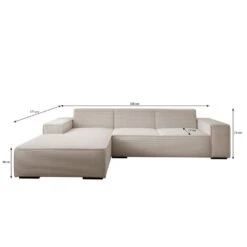 Meubella - Hoekbank Cardiff - Grijs - Ribstof - Links 11 Meubella - Hoekbank Cardiff - Grijs - Ribstof - Links -LeenBakker Winkel 3d7afda39c324fca998417619649a634