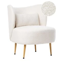 OTSBY II - Fauteuil - Off-white - Bouclé -LeenBakker Winkel 3de0c0cb2e904dc2b3b1a998cc07afb4