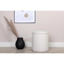 Svea - Zara Poef - Teddy - Wit 10 Svea - Zara Poef - Teddy - Wit -LeenBakker Winkel 3e802cb7fbec4c088e5a6b46ccd54bf5